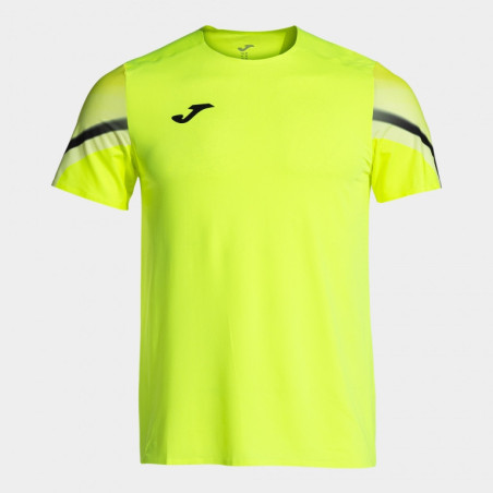 Maillot de running Joma Elite XI Yellow Fluor Black face