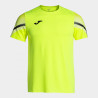 Maillot de running Joma Elite XI Yellow Fluor Black face