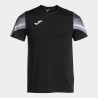 Maillot de running Joma Elite XI Black White face