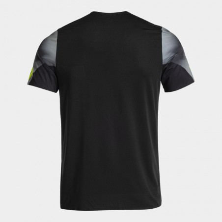Maillot de running Joma Elite XI Black Yellow Fluor dos