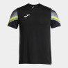 Maillot de running Joma Elite XI Black Yellow Fluor face