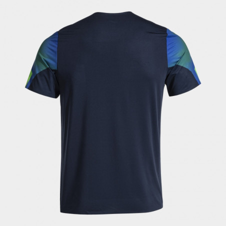 Maillot de running Joma Elite XI Dark Navy Green Fluor dos