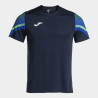 Maillot de running Joma Elite XI Dark Navy Green Fluor face