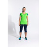 Maillot de running Femme Joma Elite XI Green Fluor Dark Navy face