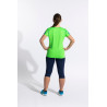 Maillot de running Femme Joma Elite XI Green Fluor Dark Navy dos