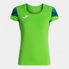 Maillot de running Femme Joma Elite XI Green Fluor Dark Navy face