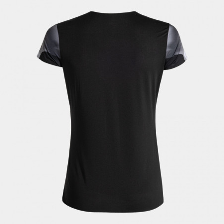 Maillot de running Femme Joma Elite XI Black White dos