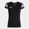 Maillot de running Femme Joma Elite XI Black White face