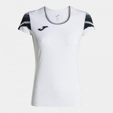 Maillot de running Femme Joma Elite XI White Black face