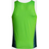 Débardeur de running Joma Elite XI Green Fluor Dark Navy dos
