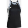 Débardeur de running Femme Joma Elite XI Black White face