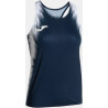 Débardeur de running Femme Joma Elite XI Dark Navy White face