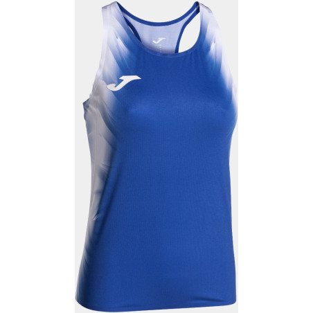 Débardeur de running Femme Joma Elite XI Dark Royal White face