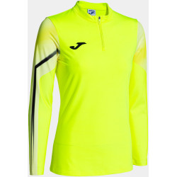 Sweat Femme Joma Elite XI Yellow Fluor Black face