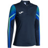 Sweat Joma Femme Elite XI Dark Navy Green Fluor face
