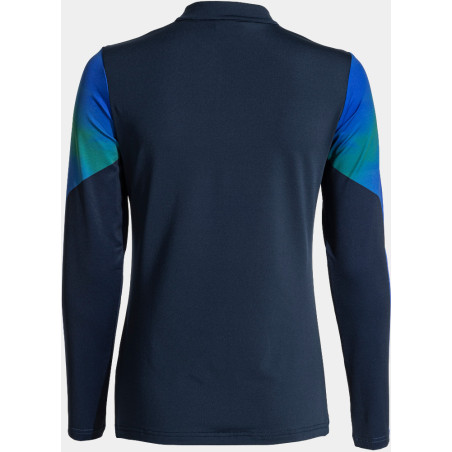 Sweat Joma Femme Elite XI Dark Navy Green Fluor dos