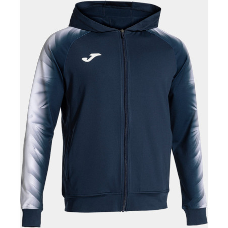 Veste à capuche Joma Elite XI Dark Navy White face
