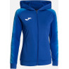 Veste à capuche Femme Joma Elite XI Dark Royal White face