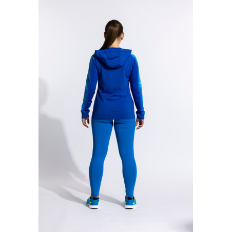 Veste à capuche Femme Joma Elite XI Dark Royal White dos