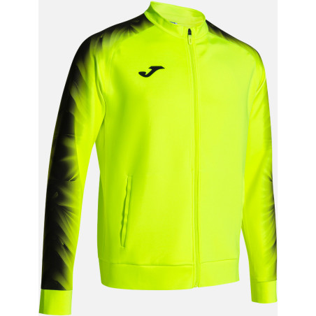 Veste de survêtement Joma Elite XI Yellow Fluor Black face