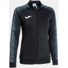 Veste de survêtement Femme Joma Elite XI Black White face