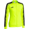 Veste de survêtement Femme Joma Elite XI Yellow Fluor Black face