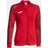Veste de survêtement Femme Joma Elite XI Red White face