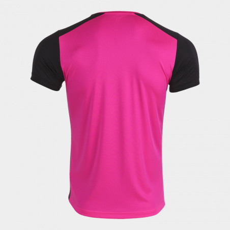 Maillot de running Joma Record II Pink Fluor Black dos