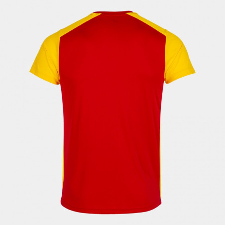 Maillot de running Joma Record II Red Yellow dos