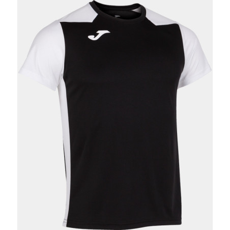 Maillot de running Joma Record II Black White face