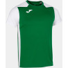 Maillot de running Joma Record II Green Medium White face