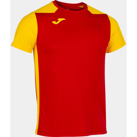 Maillot de running Joma Record II Red Yellow face