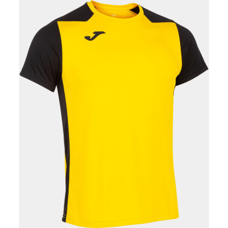 Maillot de running Joma Record II Yellow Black face