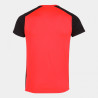 Maillot de running Joma Record II Coral Fluor Dark Royal dos