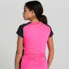 Maillot de running Femme Joma Record II Pink Fluor Black dos