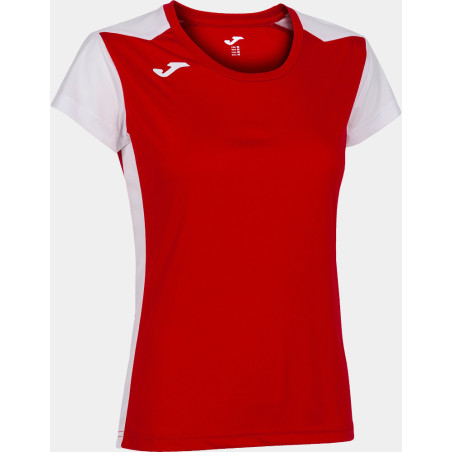 Maillot de running Femme Joma Record II Red White face