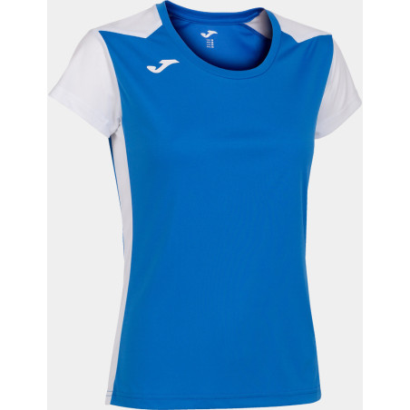 Maillot de running Femme Joma Record II Royal White face
