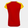 Maillot de running Femme Joma Record II Red Yellow dos