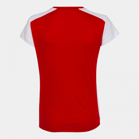 Maillot de running Femme Joma Record II Red White dos