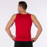 Débardeur de running Joma Record II Red White dos