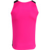 Débardeur de running Joma Record II Pink Fluor Black dos