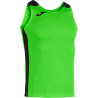 Débardeur de running Joma Record II Green Fluor Black face