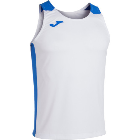 Débardeur de running Joma Record II White Royal face