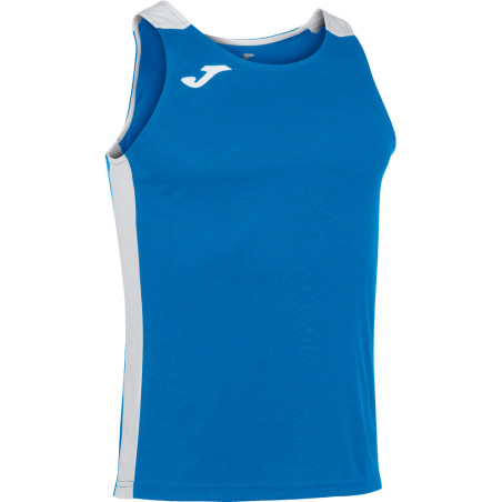 Débardeur de running Joma Record II Royal White face