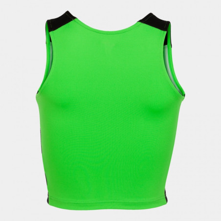 Brassière de running Joma Record II Green Fluor Black dos