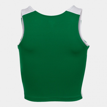 Brassière de running Joma Record II Green Medium White dos