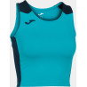 Brassière de running Joma Record II Turquoise Fluor Dark Navy face