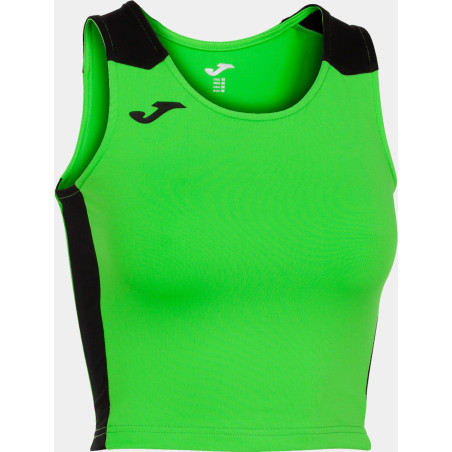 Brassière de running Joma Record II Green Fluor Black face
