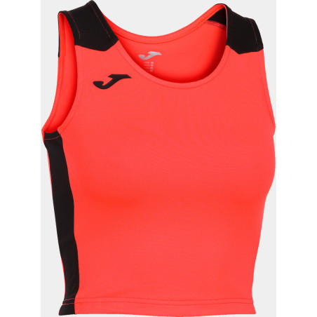 Brassière de running Joma Record II Coral Fluor Dark Royal face