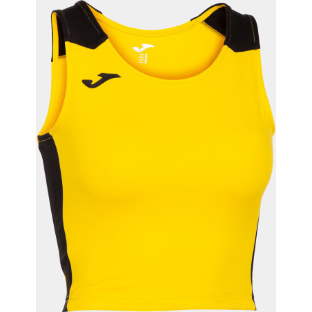 Brassière de running Joma Record II Yellow Black face
